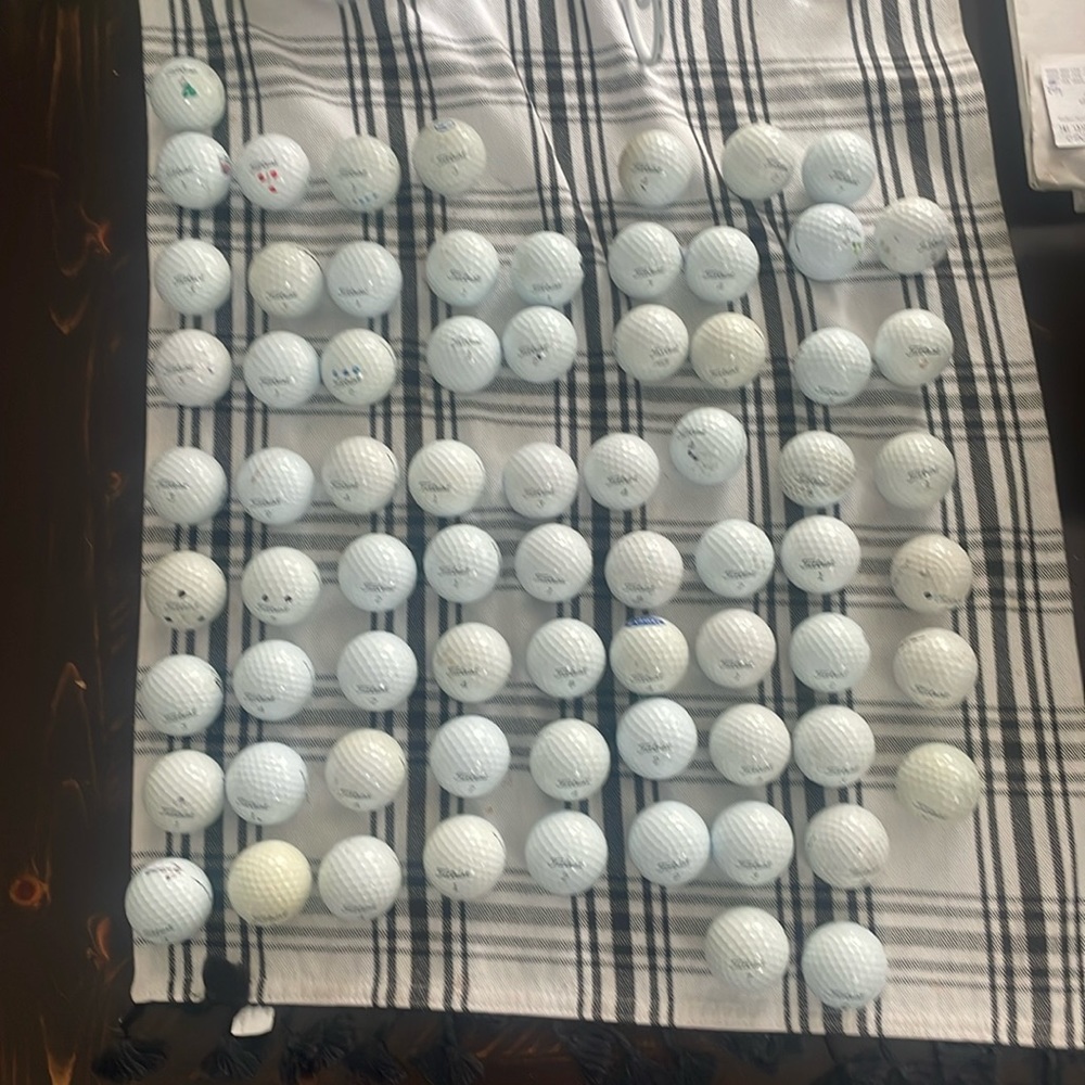 COPY - Titleist Pro V1/V1X/AVX 24 golf ball lot (59 balls left)